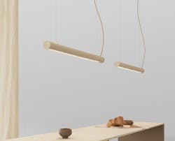 The new Superduper Tube from Fagerhult's ateljé Lyktan is made from hemp and is even compostable. The new Superduper Tube from Fagerhult's ateljé Lyktan is made from hemp and is even compostable.