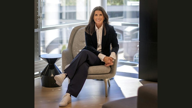 CEO Astrid Simonsen Joos aims for net-zero company operations by 2030 and for net zero across the value chain by 2045.