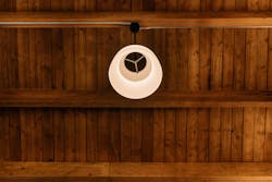 A circular LED light engine enables an open center concept in the Hollowcore luminaire, while a high-efficiency lens helps to deliver uniform light down to the stills and workspaces, with a batwing distribution to reduce any 'cavernlike' effects. A circular LED light engine enables an open center concept in the Hollowcore luminaire, while a high-efficiency lens helps to deliver uniform light down to the stills and workspaces, with a batwing distribution to reduce any 'cavernlike' effects.