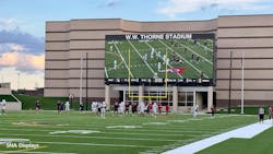 WW Thorne Stadium - SNA Displays WW Thorne Stadium - SNA Displays